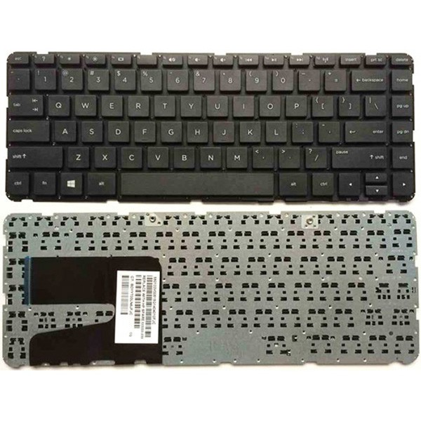 Bàn phím laptop HP 14N  14-E000, 14-N000 14-D000  240 G2 245 G2 246 340 G2 350 248 G1 HP 14-R010TU 14-3000EA 14-3100EA 14-3200EA 14-3100ET( có 2 chân ốc ngang nhau ) (Không khung)