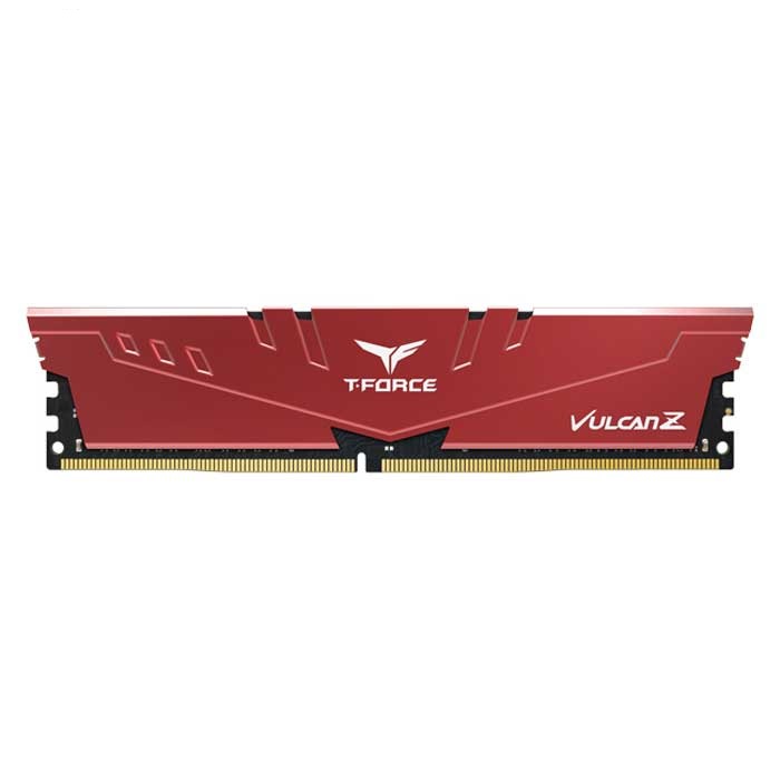 Ram DDR4 TeamGroup 8G/3200 T-Force Vulcan Z Gaming (1x 8GB) (TLZGD48G3200HC16FBK) (Đỏ) 