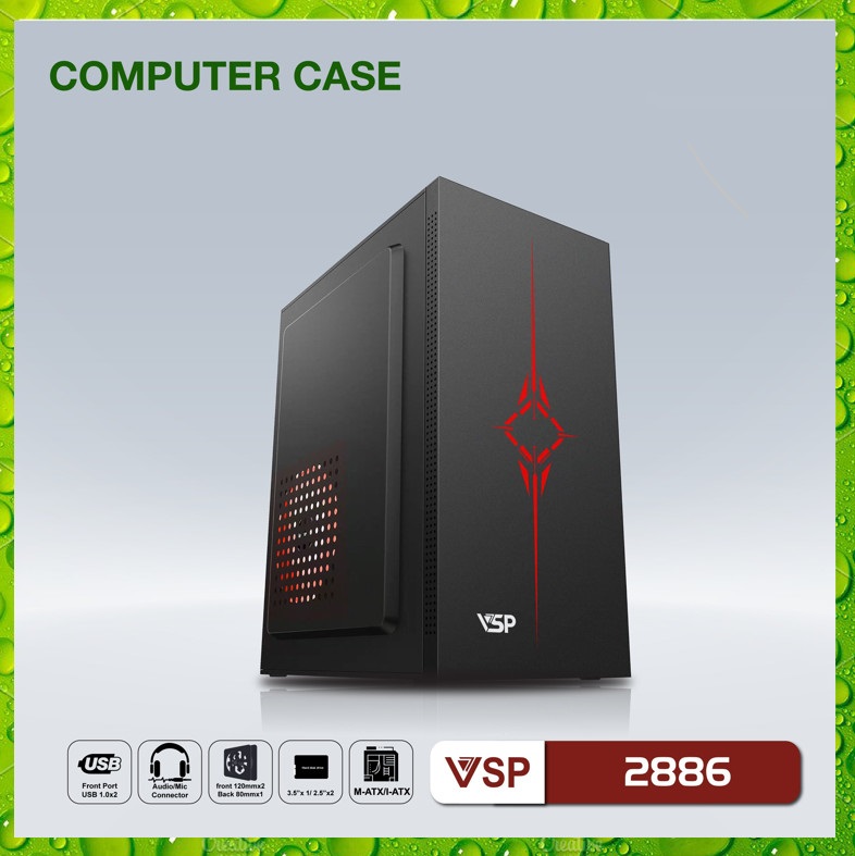 Máy bàn i3 7100 (Tray) 3.90Ghz, Ram 8GB , SSD 256GB, Main Asus H110M-K , nguồn CST 350W (Khởi động Win chỉ vài giây)