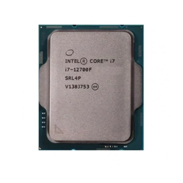 CPU Intel Core i7 12700F (2.10 Up to 4.90GHz, 25MB, 12C 20T, Socket 1700, Alder Lake, UHD Graphics 770, 65W) Tray , Không Fan